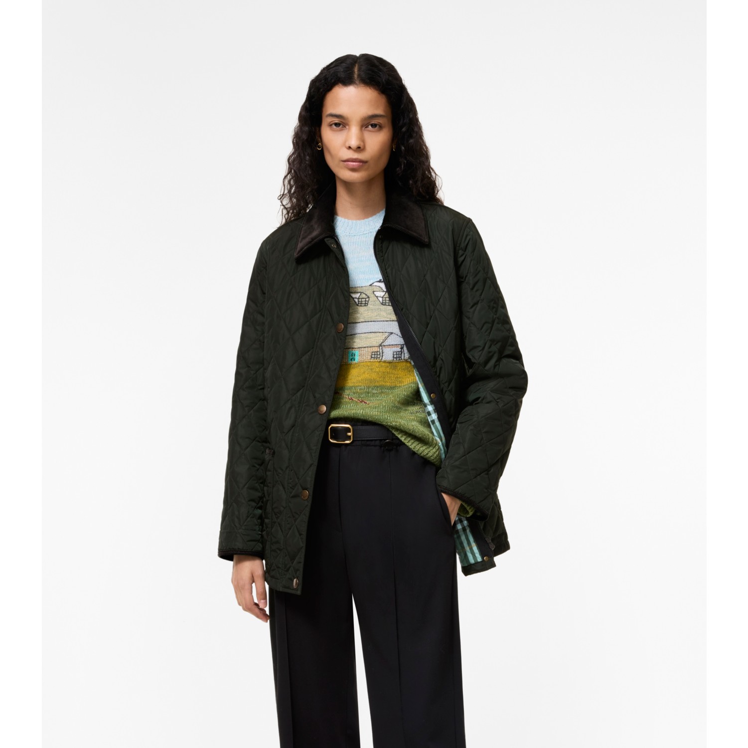 Quilted Nylon Jacket
