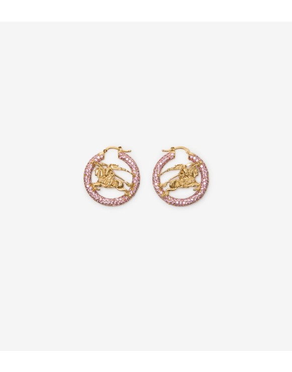 EKD Pavé Hoop Earrings