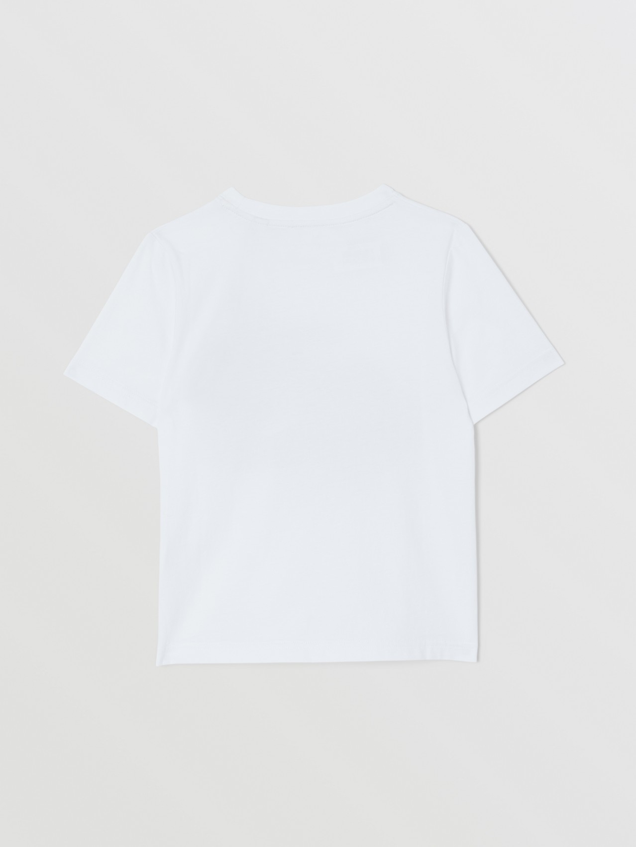 Camiseta en algodón con motivo gráfico de tigre (Blanco)