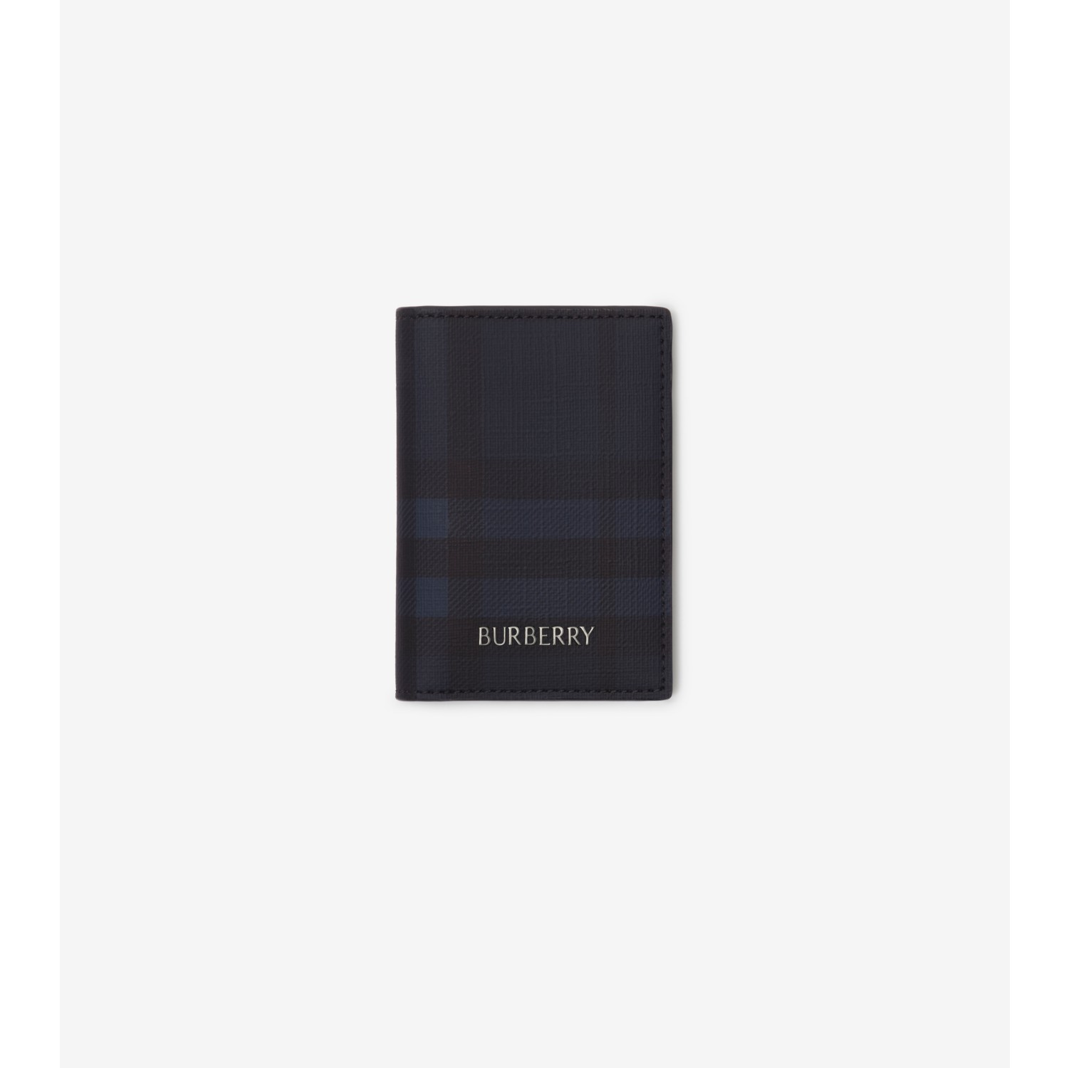 City Check Folding Card Case