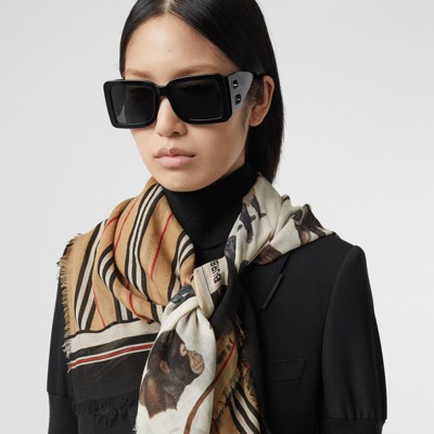 burberry monkey scarf