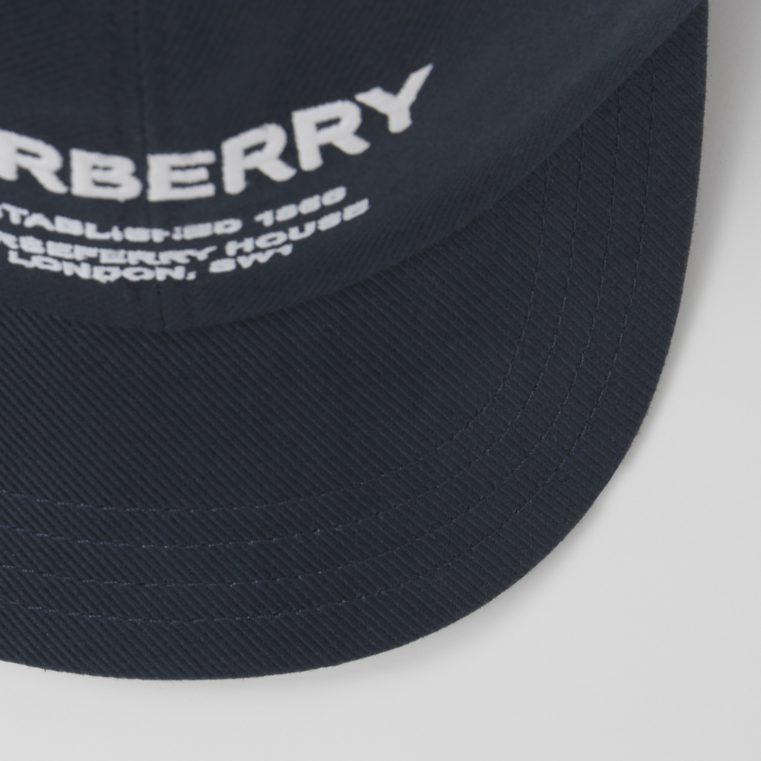 Horseferry Motif Cotton Baseball Cap in Midnight Navy - Children | Burberry® Official - 2