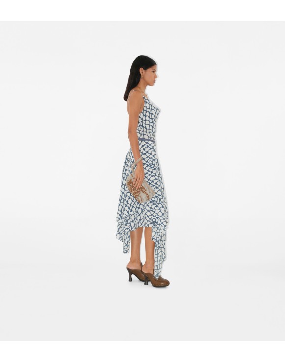 Knot Silk Skirt
