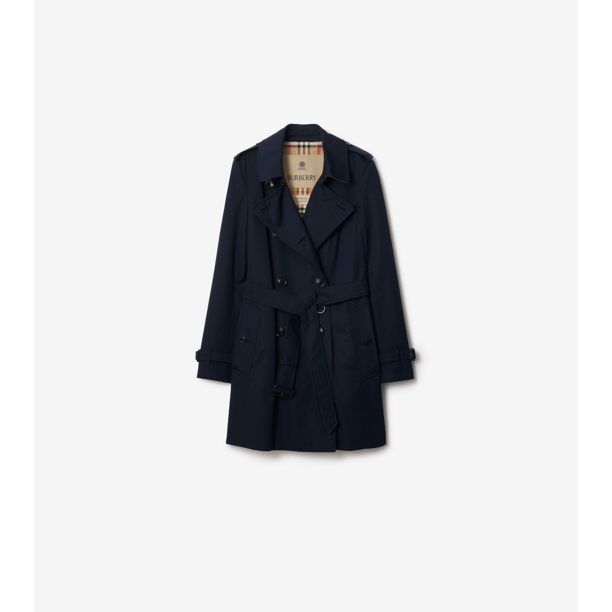  Check Short Chelsea Heritage Trench Coat