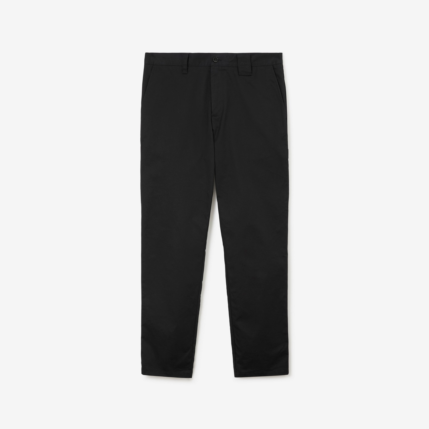 Pantalones cargo en algodón (Negro) - Hombre | Burberry® oficial