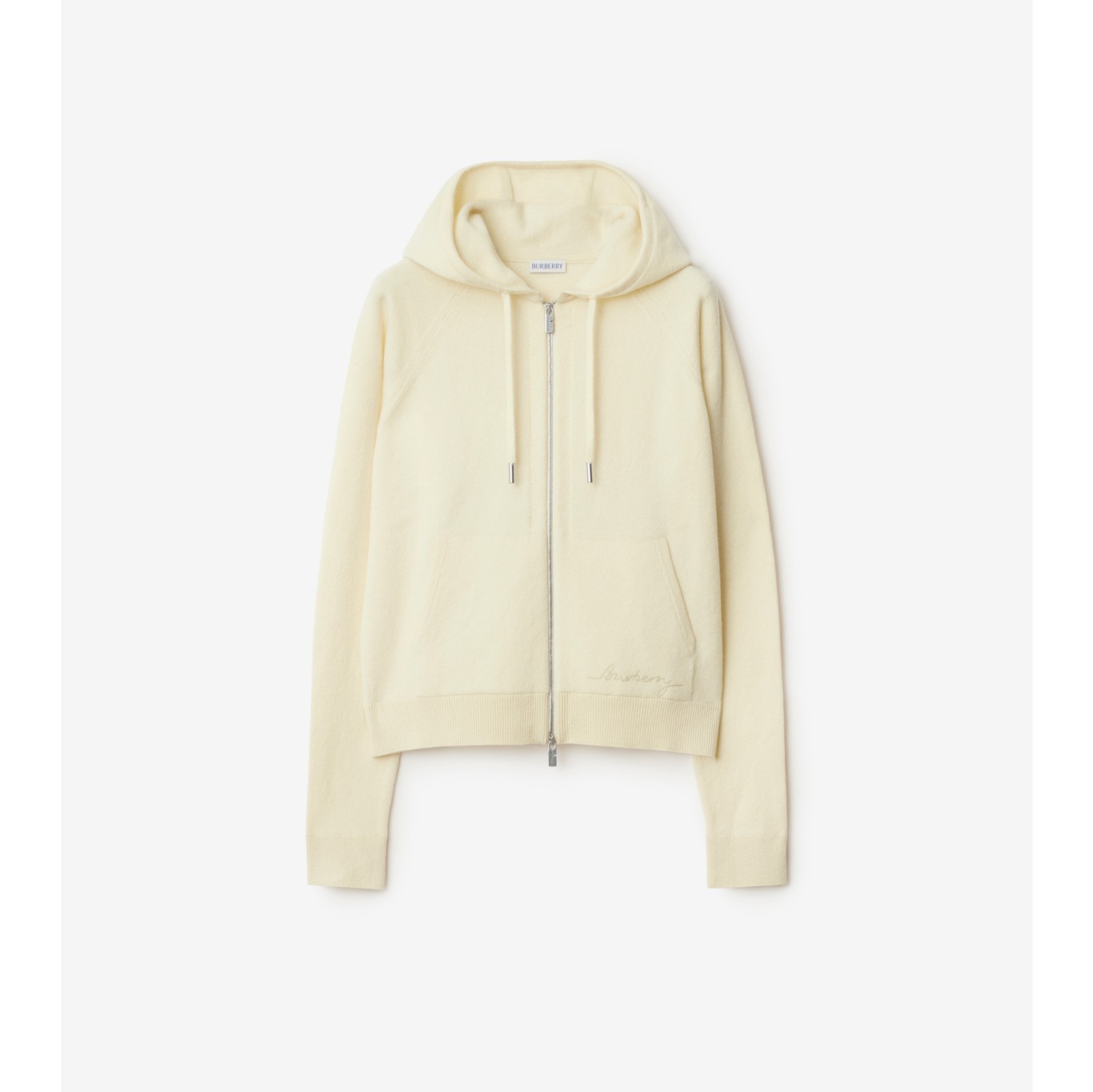 Wool Cashmere Zip Hoodie