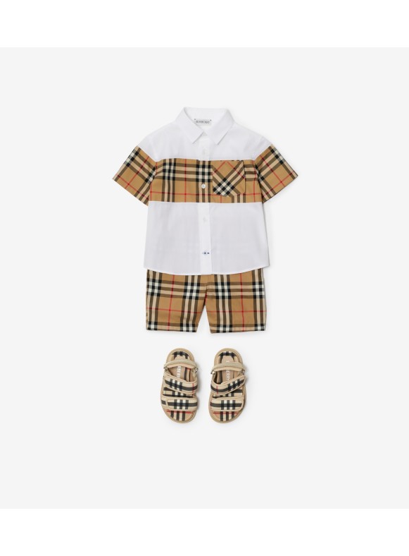 Burberry shirts on sale for infants