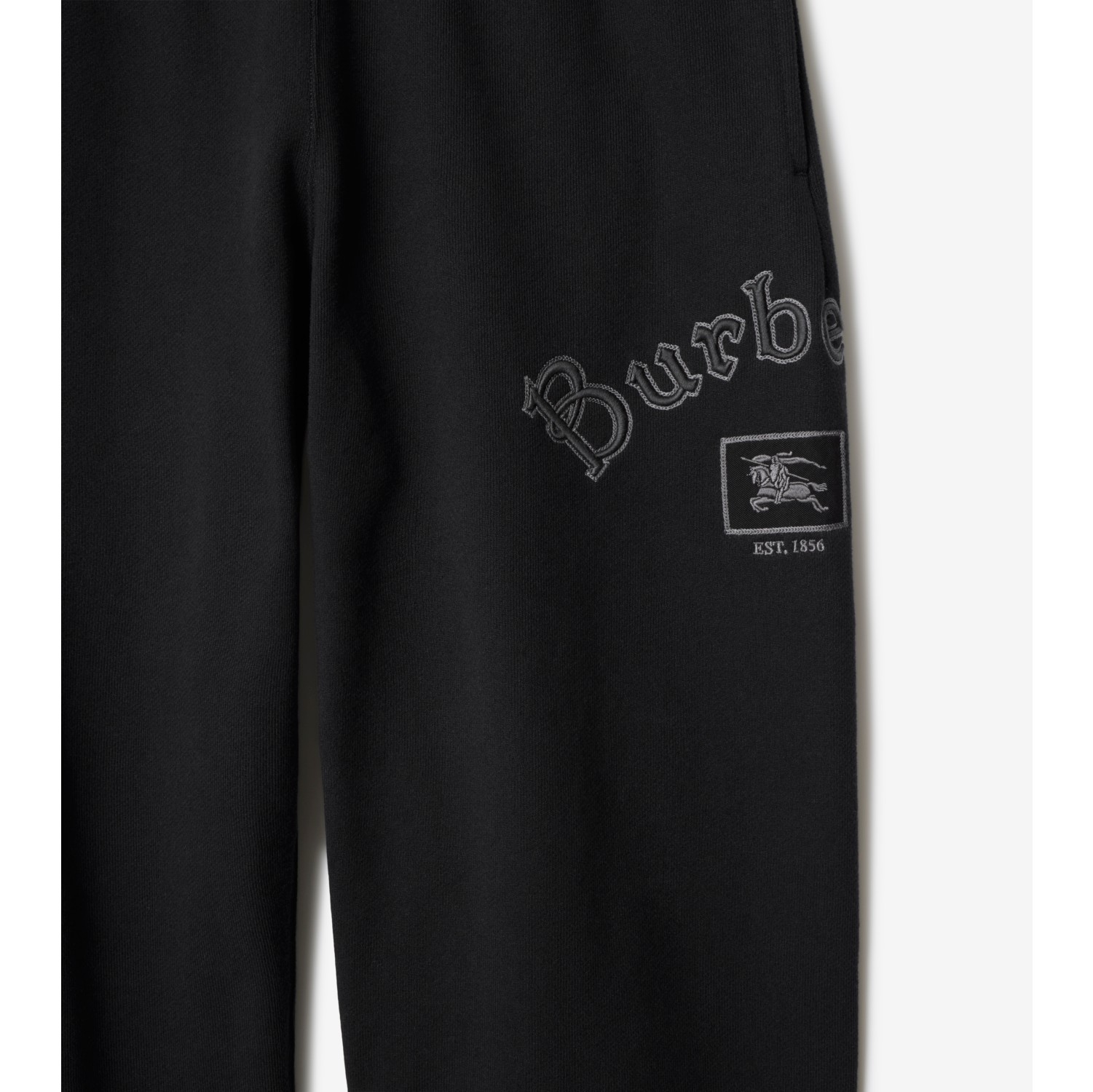 Gothic Logo Cotton Jogging Pants