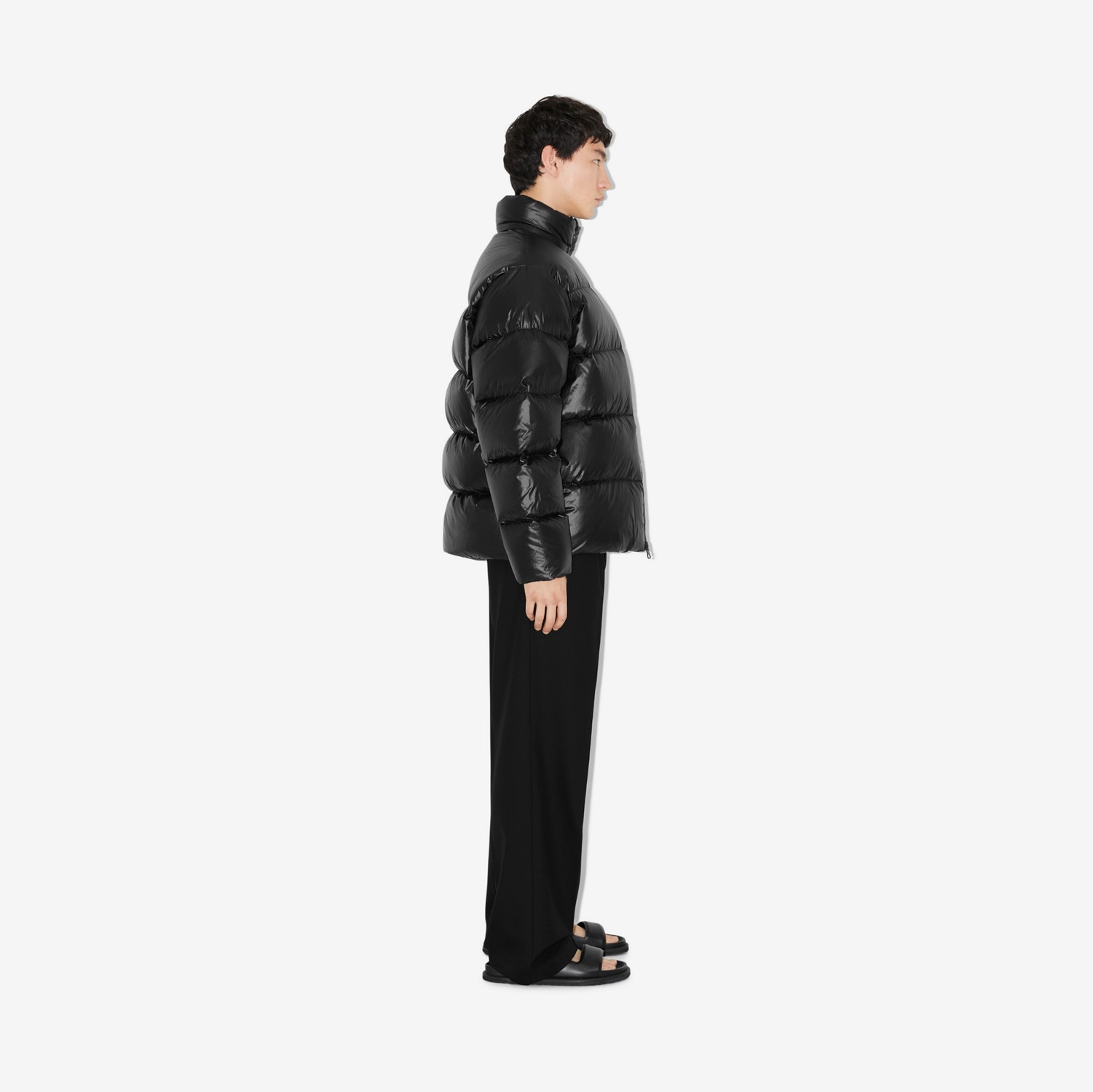 EKD Nylon Puffer Jacket in Black - Men | Burberry® Official