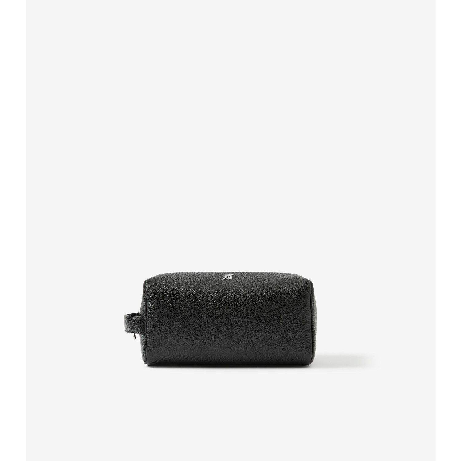 Black monogram pouchette bag
