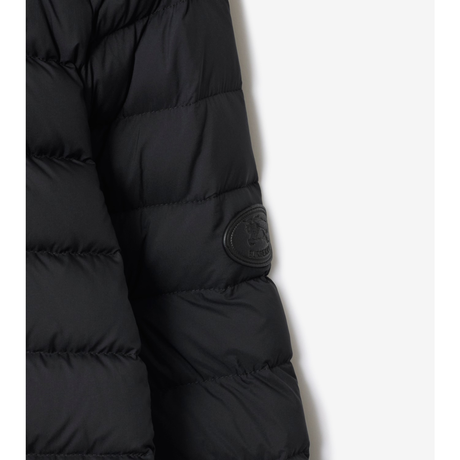 Wattierte Nylonjacke