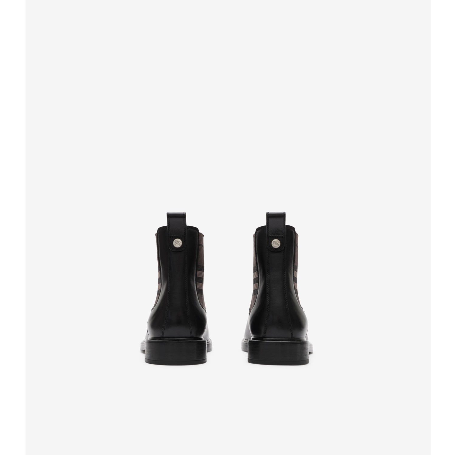 レザー ペンブロークブーツ (ブラック) - メンズ | Burberry®公式サイト