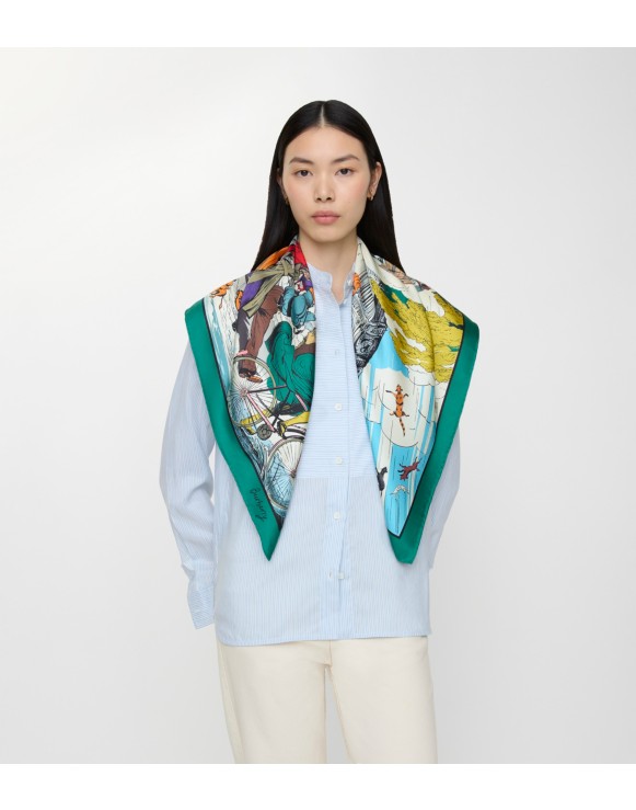 Women's Designer Silk Scarves | Burberry®️ Official