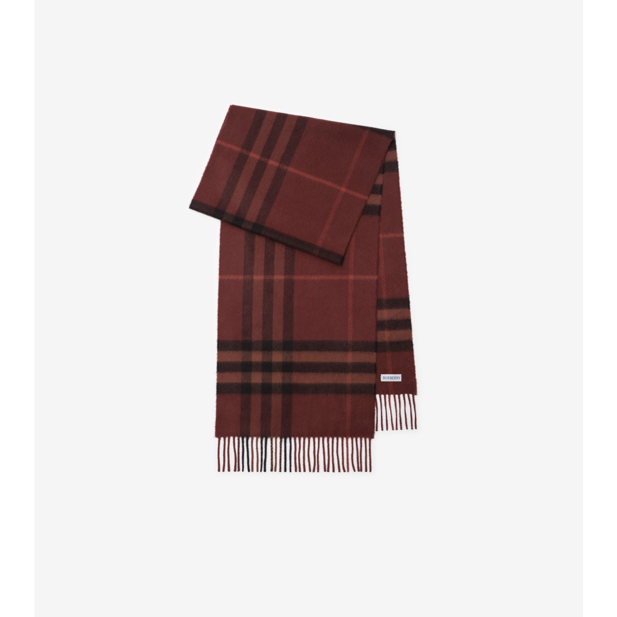  Check Cashmere Scarf