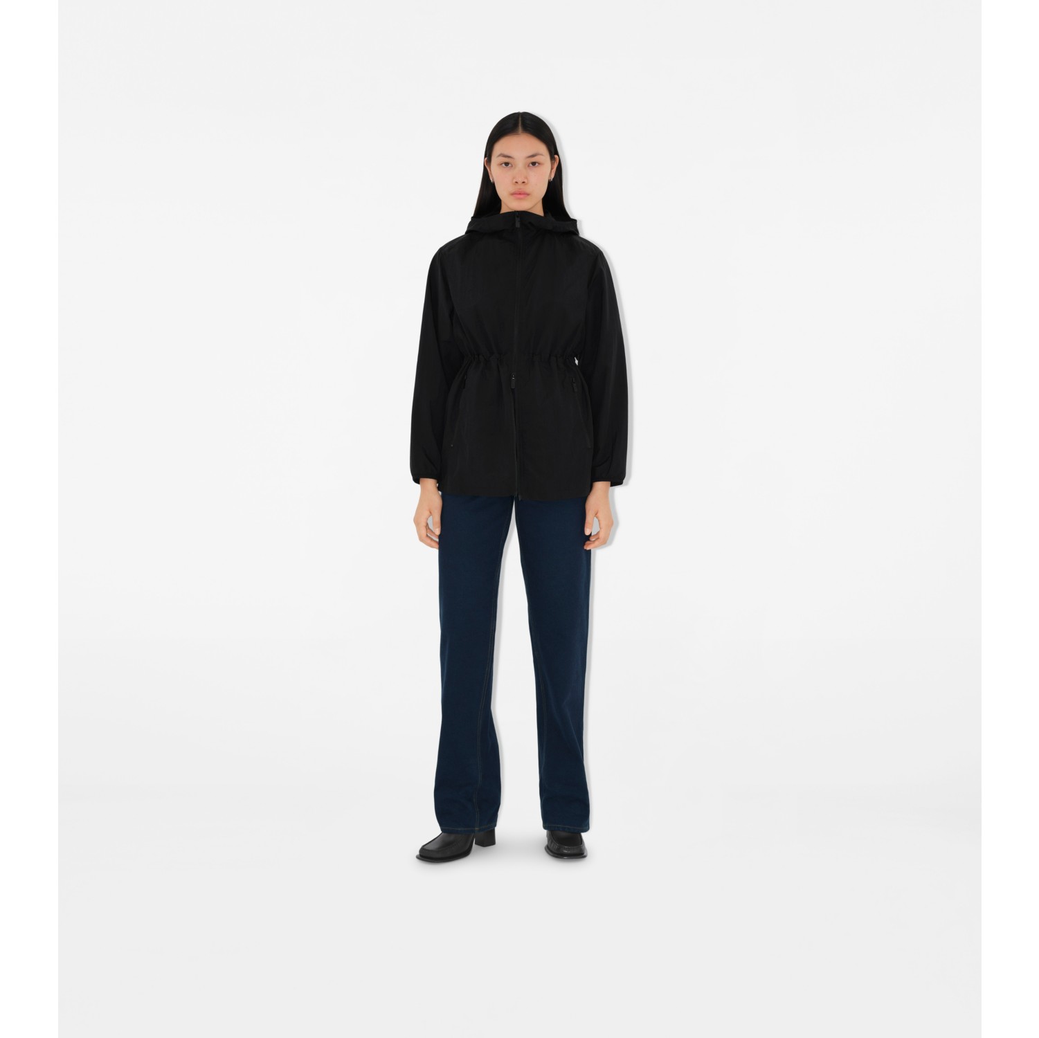 Nylon Jacket in Black - Women | Burberry® Official