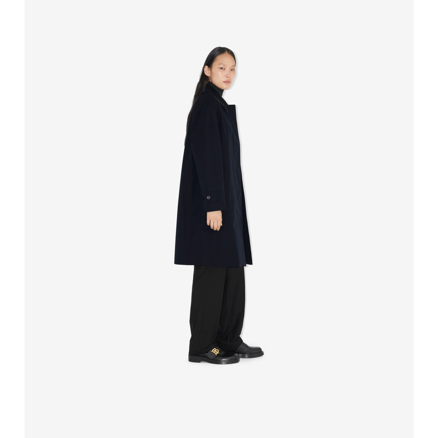 Car coat Heritage Camden (Blu Carbone) - Donna | Sito ufficiale Burberry®