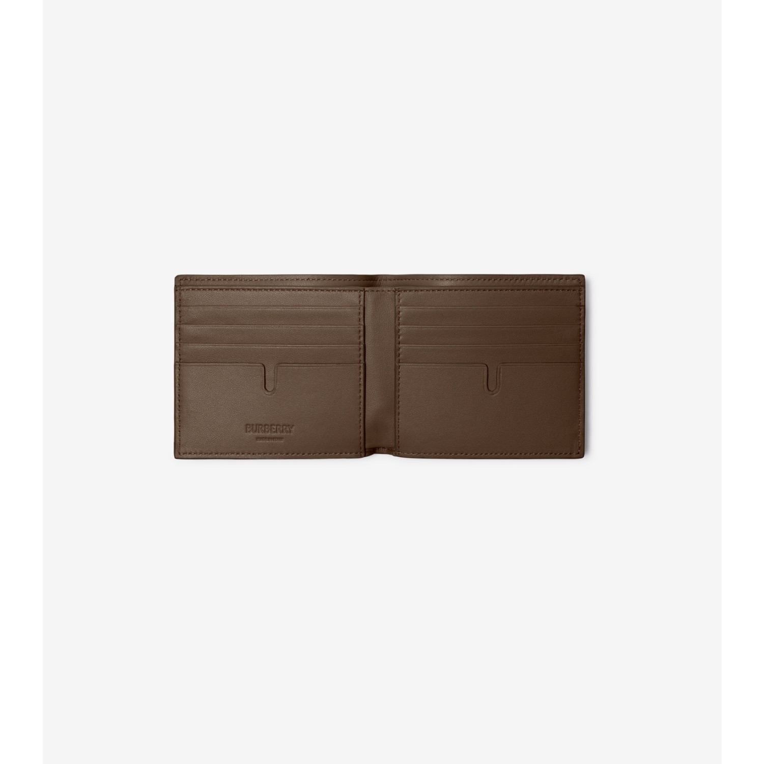 Check Bifold Wallet in Sand Men Burberry Official