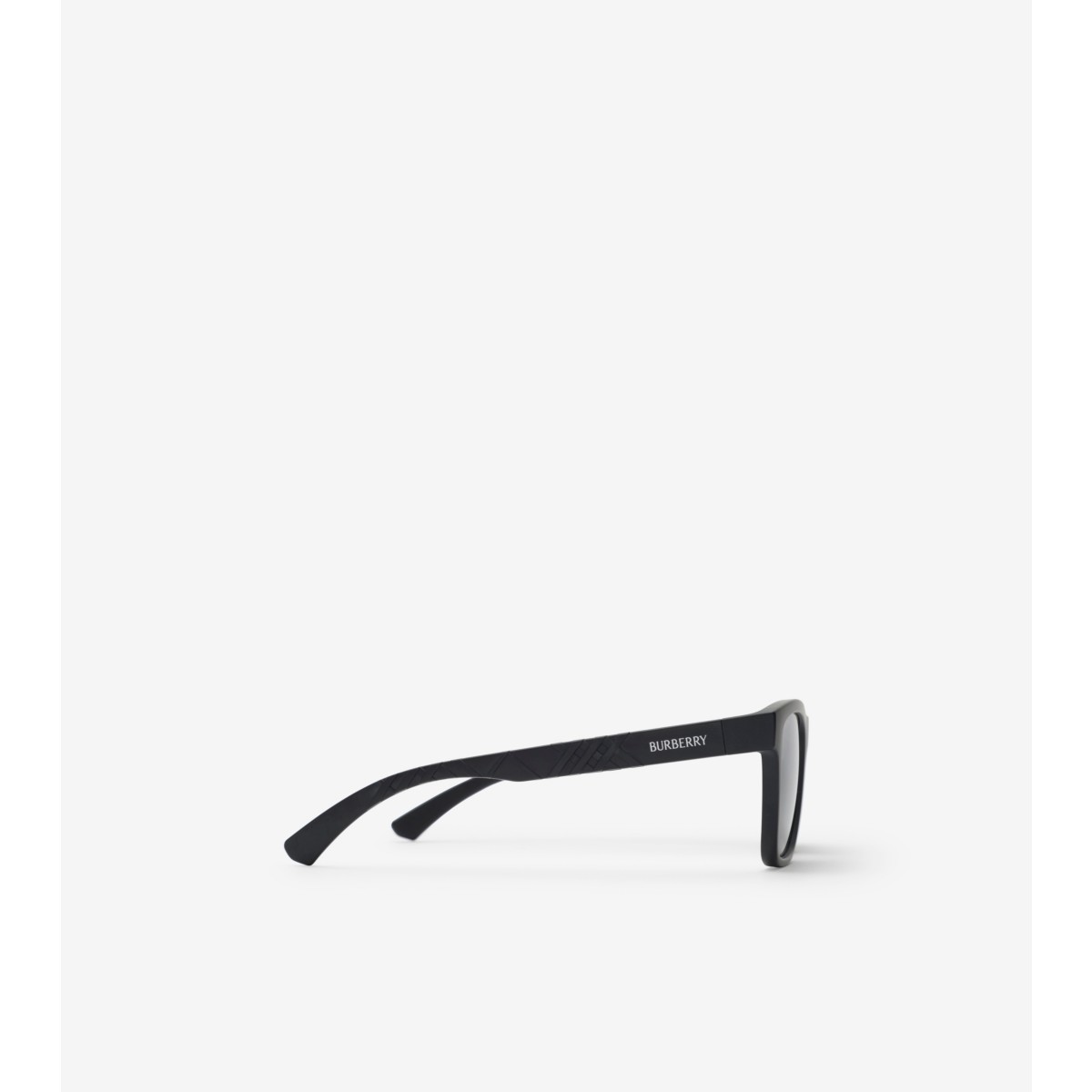  Check Textured Square Sunglasses