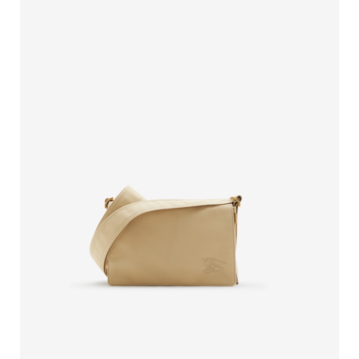 Burberry Trench Crossbody Bag In Flax
