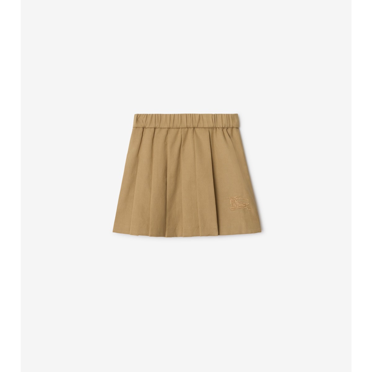 Burberry Pleated Skirt In Sand