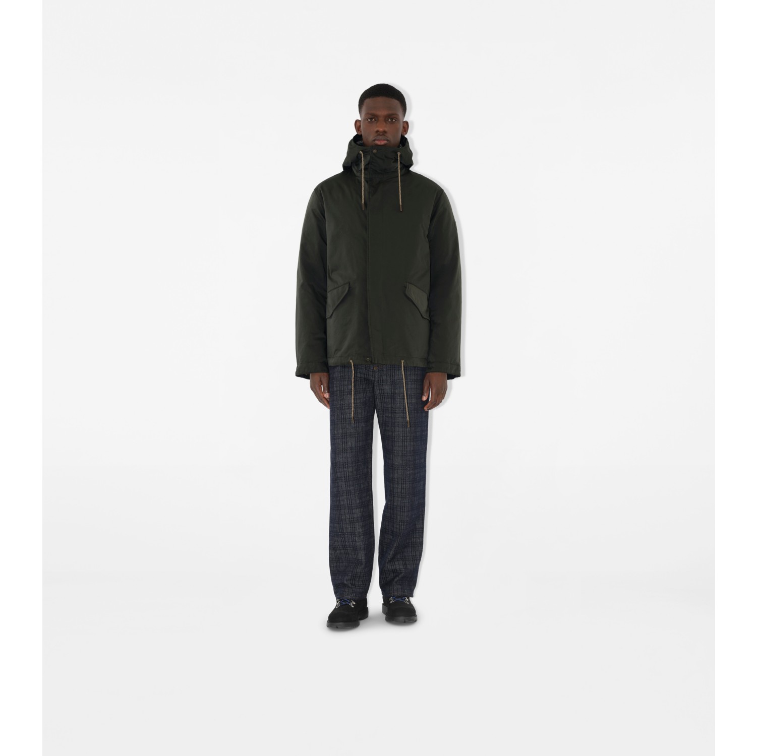 Nylon Blend Parka