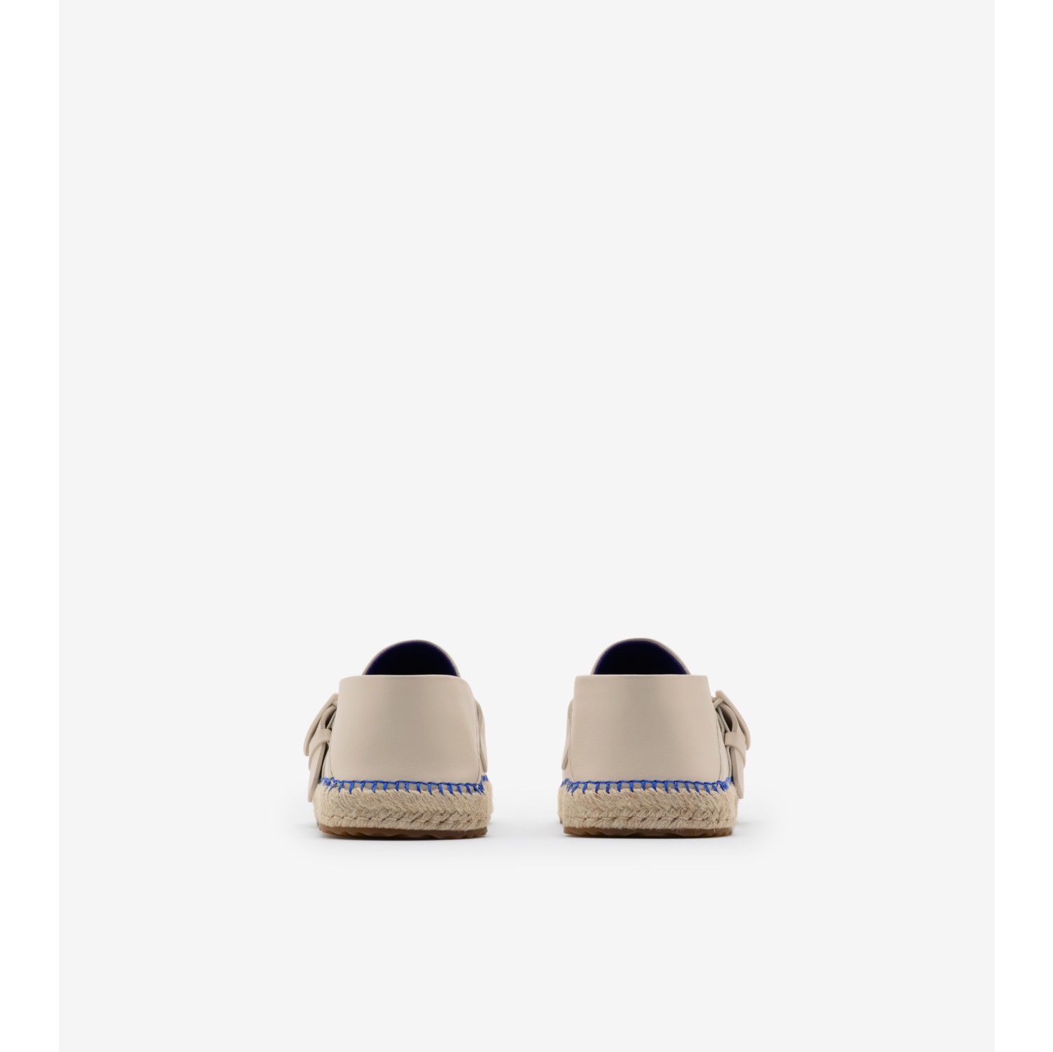 Espadrilles Deck en cuir