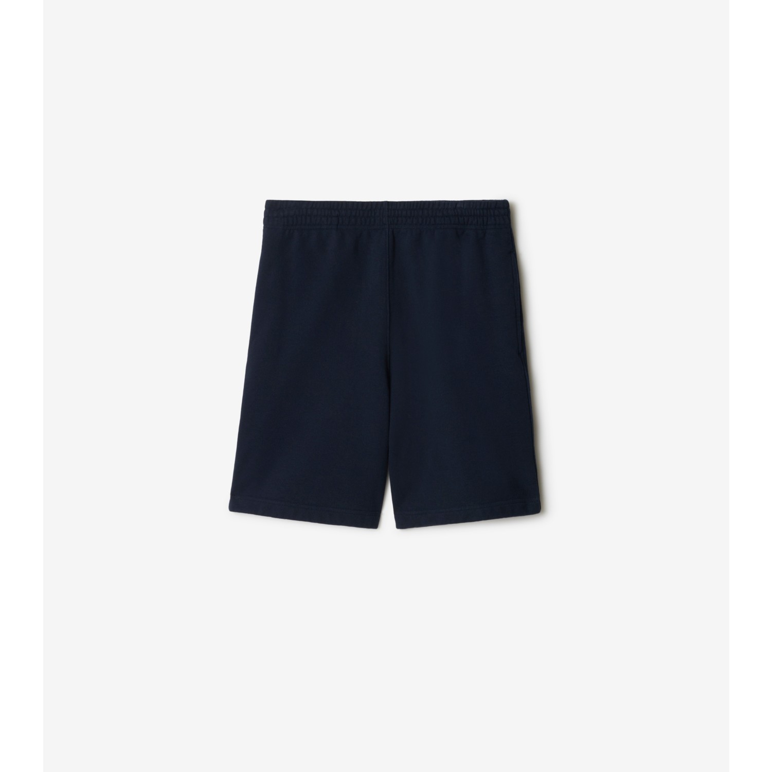 Cotton Shorts in Navy Men Burberry Official