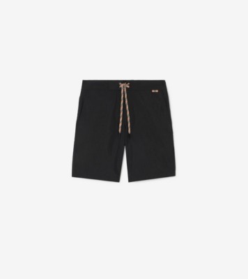 Nylon Swim Shorts in Black - Men | Burberry® Official