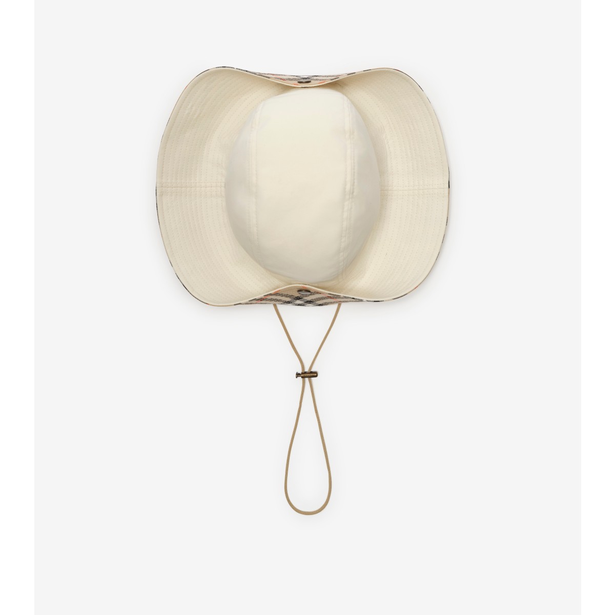  Check Brim Tropical Gabardine Hat
