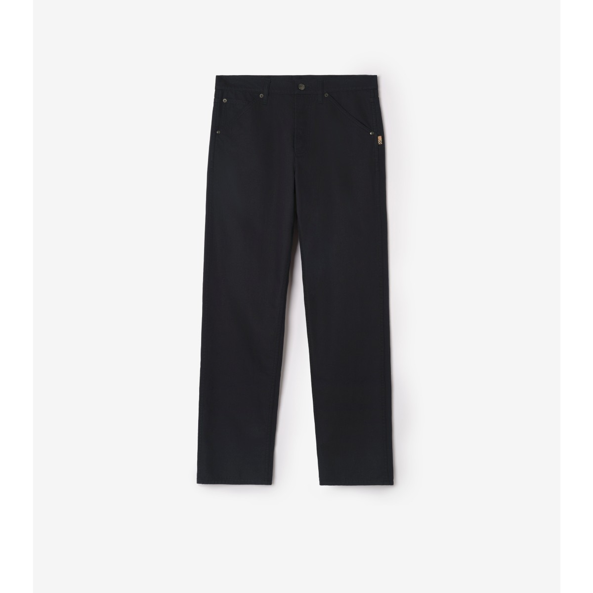  Check Gabardine Trousers