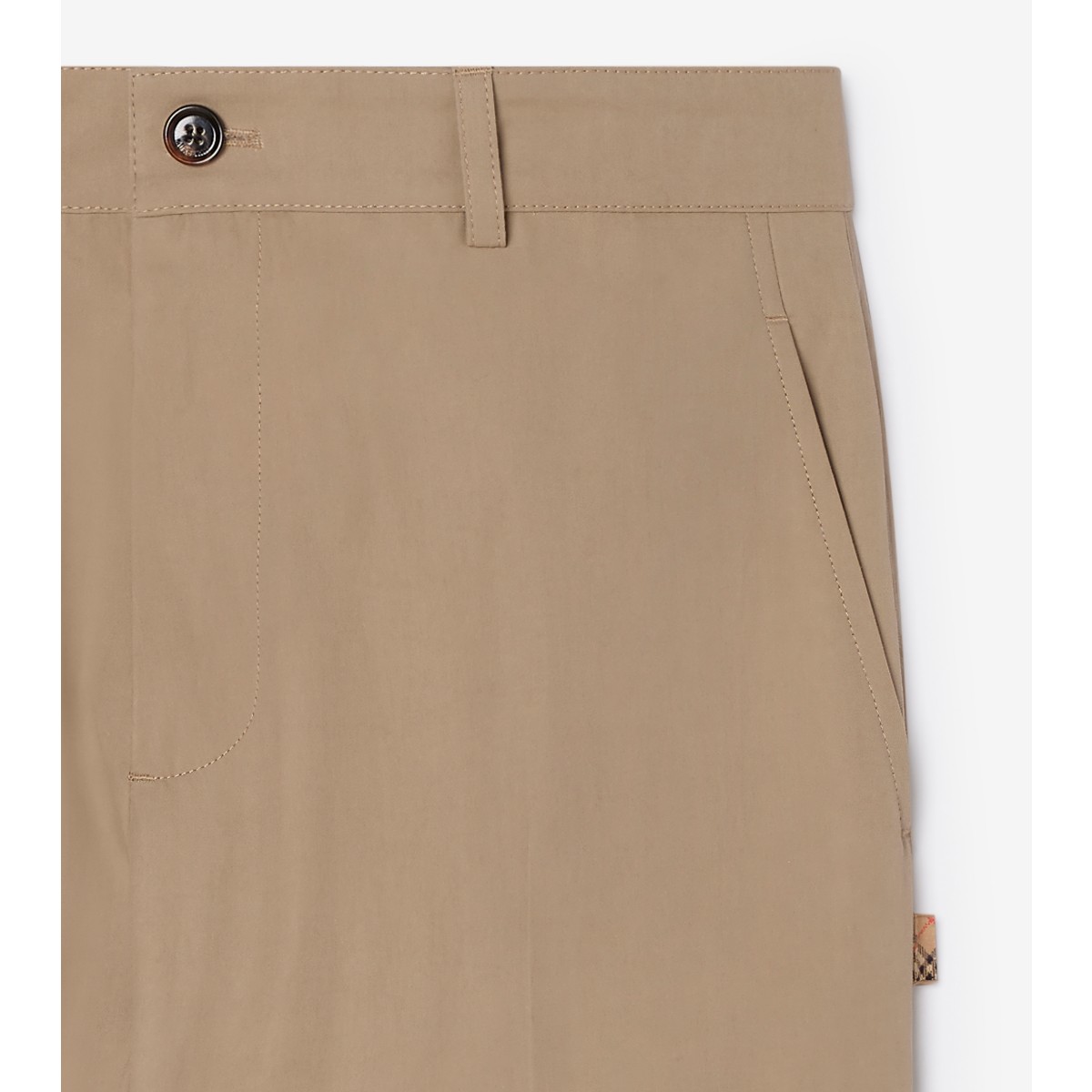  Check Twill Chinos