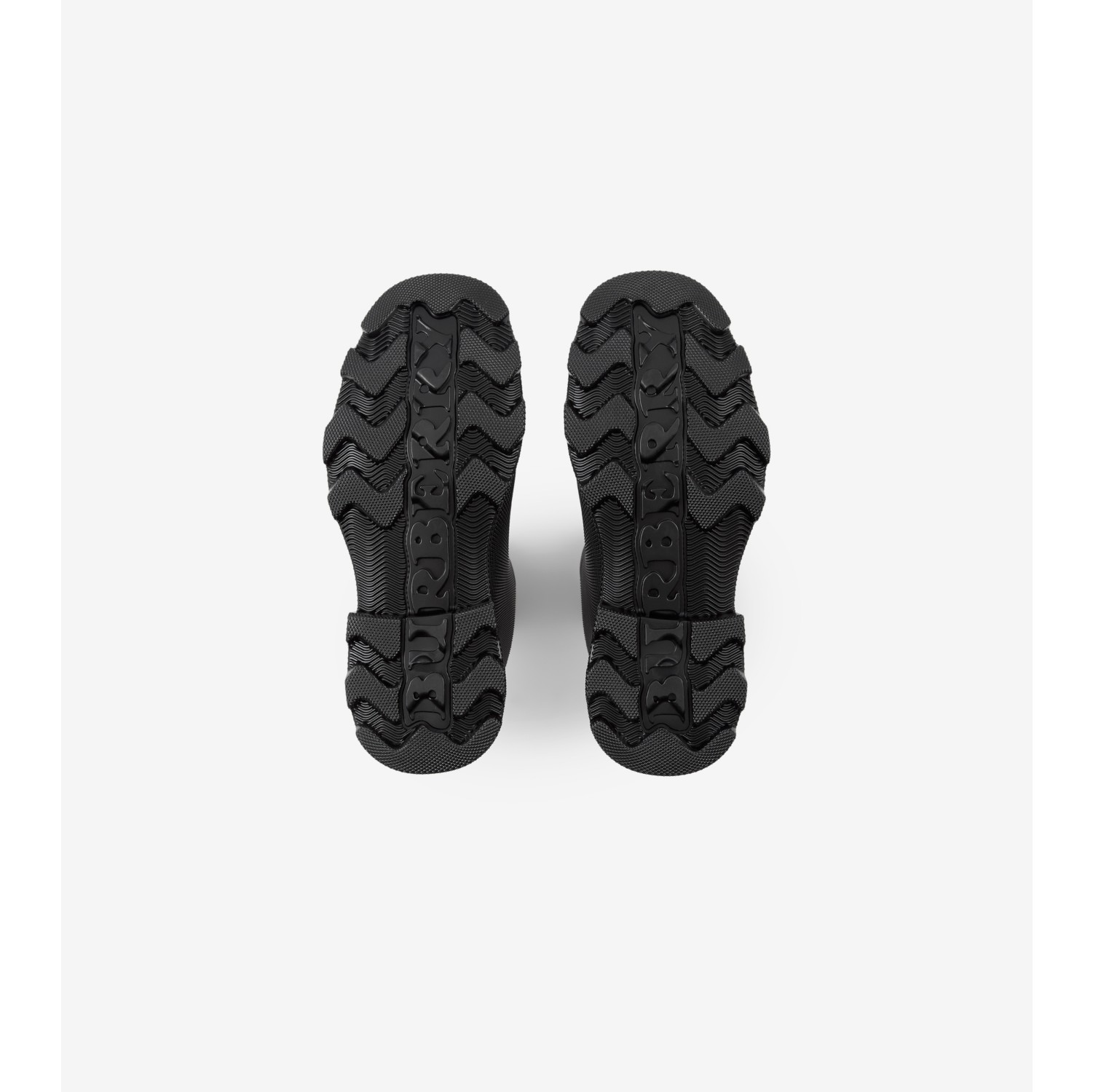 Rubber Marsh Low Boots in Black - Men | Burberry® Official