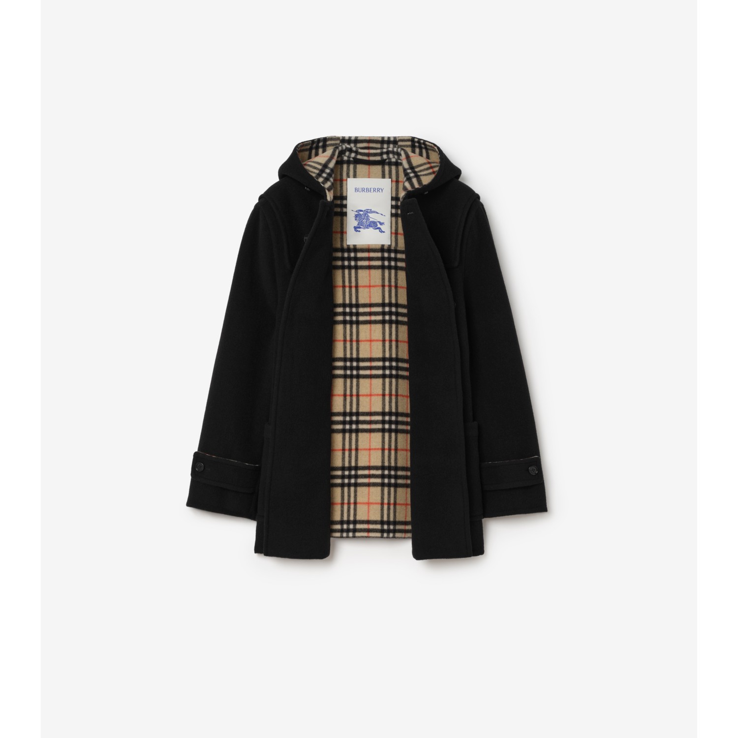 Short Wool Harrogate Duffle Coat - thumbnail 4