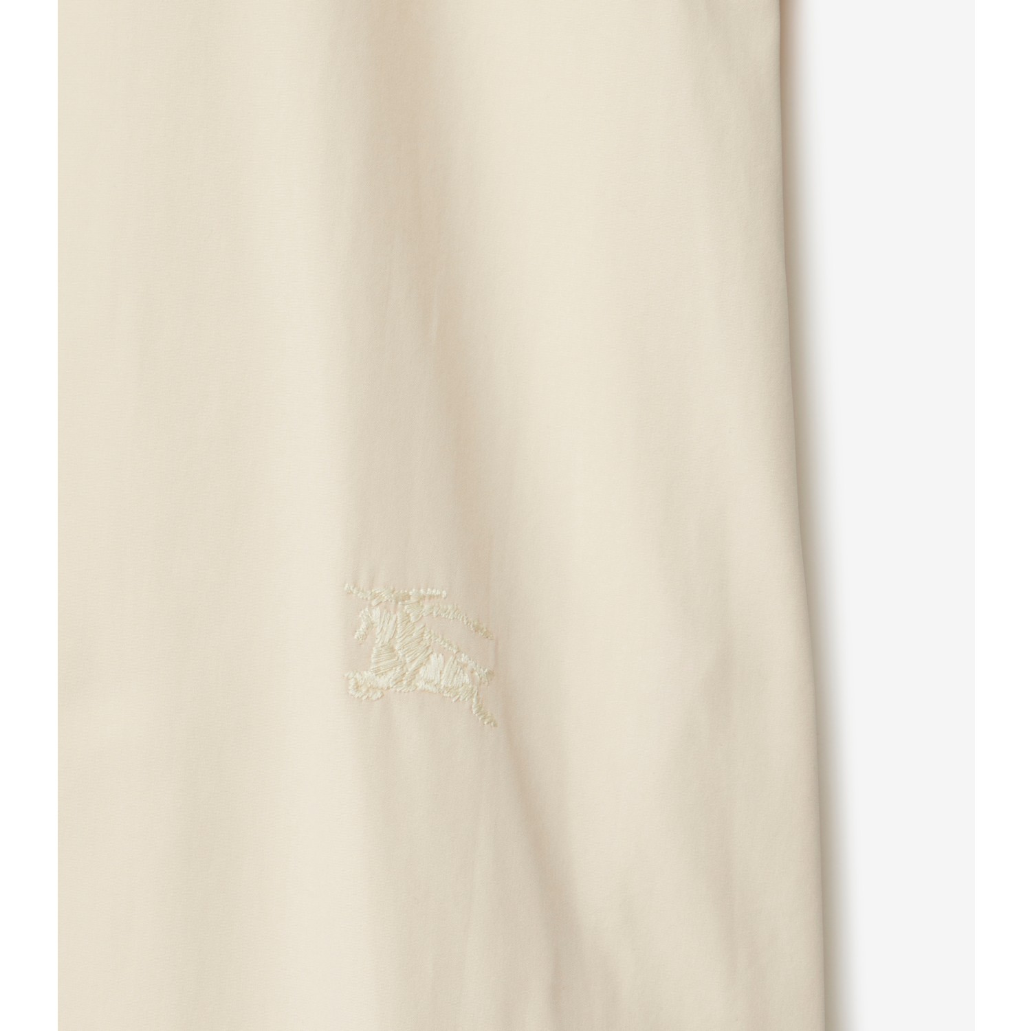 Cotton Blend Shirt Dress