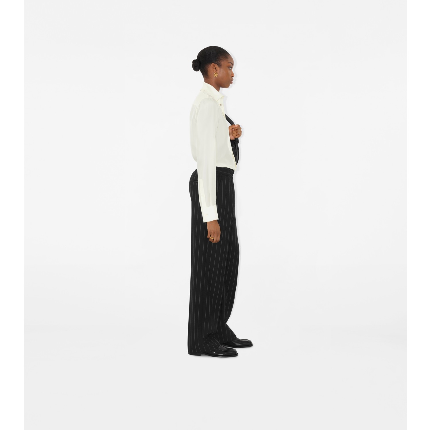 Regular Fit Silk Tuxedo Shirt