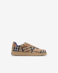 Check Terrace Sneakers in Sand