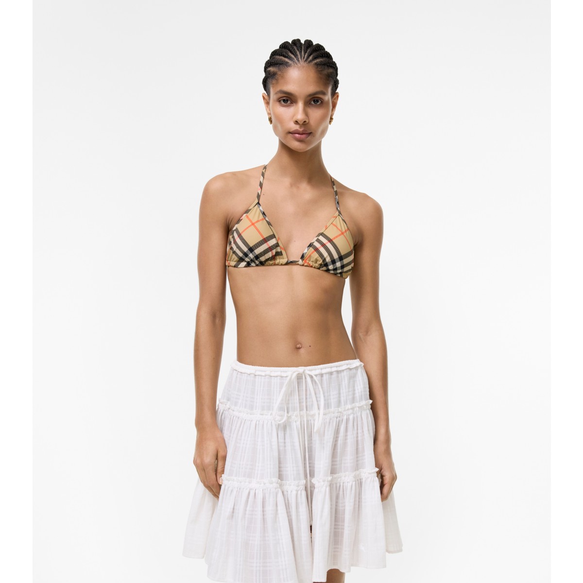  Check Bikini Top