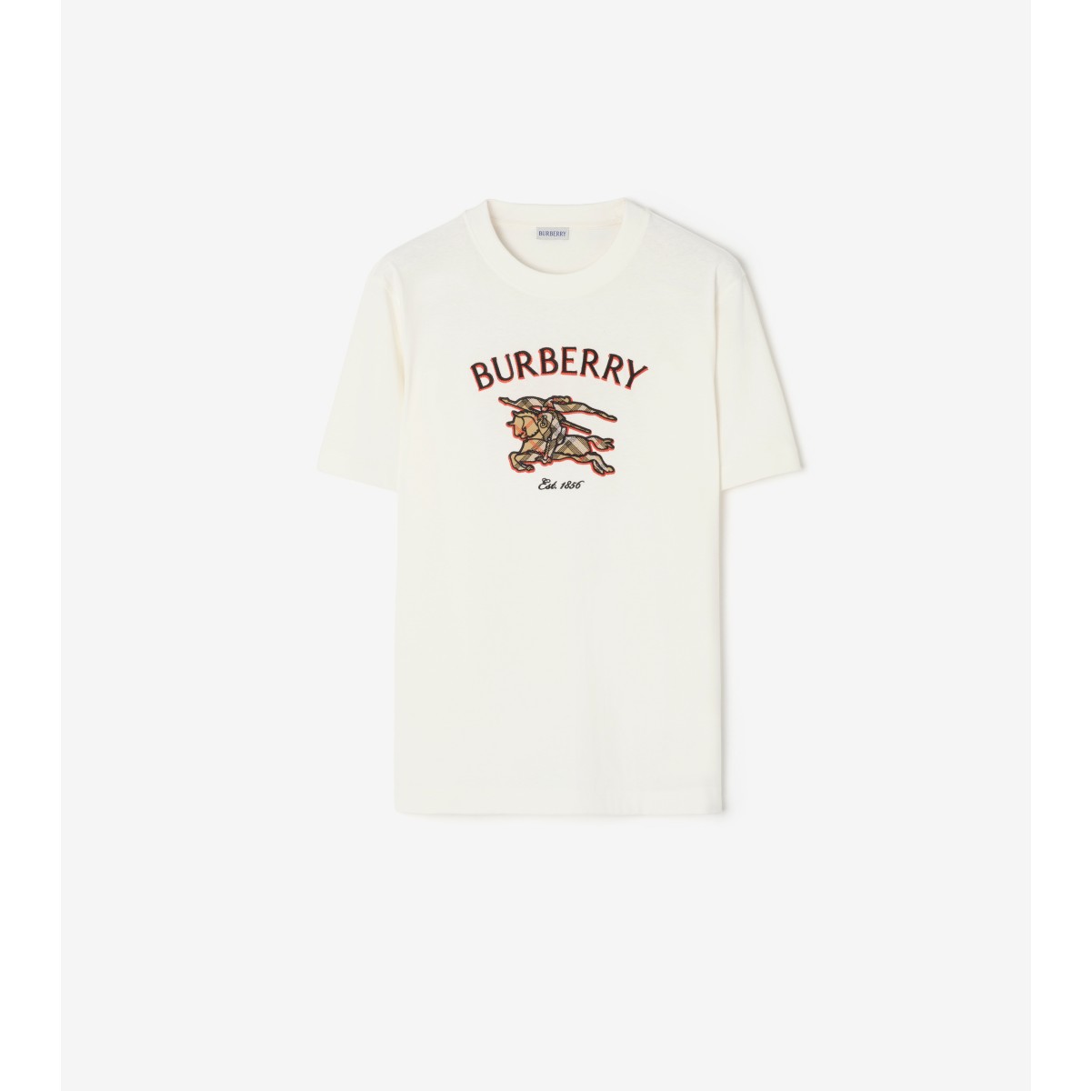  Check Knight Cotton T-shirt