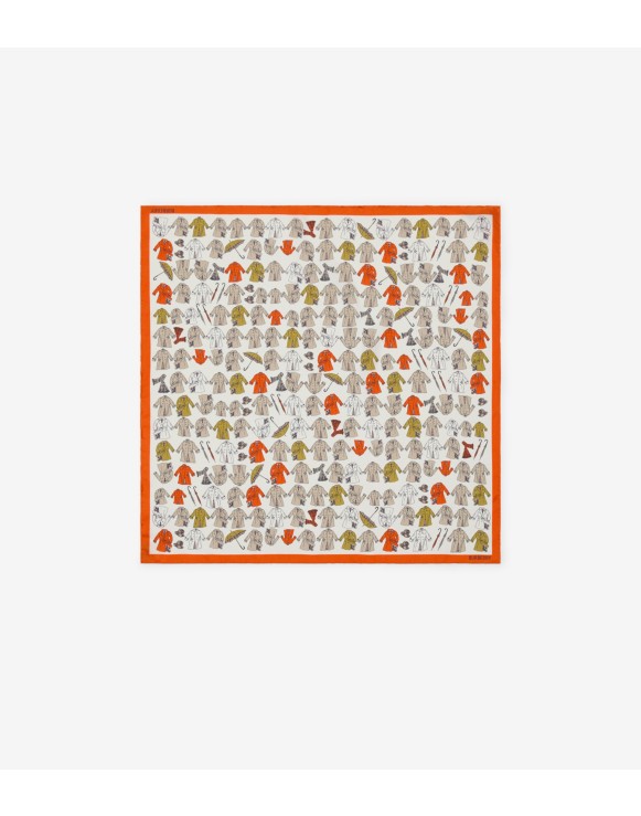 ウィメンズ デザイナー シルクスカーフ | Burberry® 公式サイト