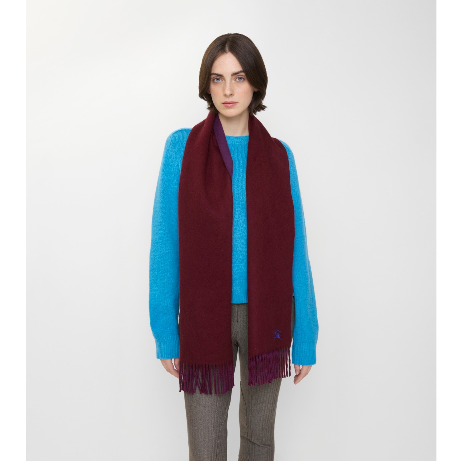 Reversible Cashmere Scarf