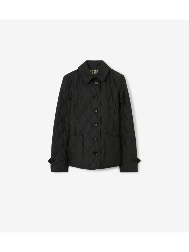 Burberry on sale quilted jacket