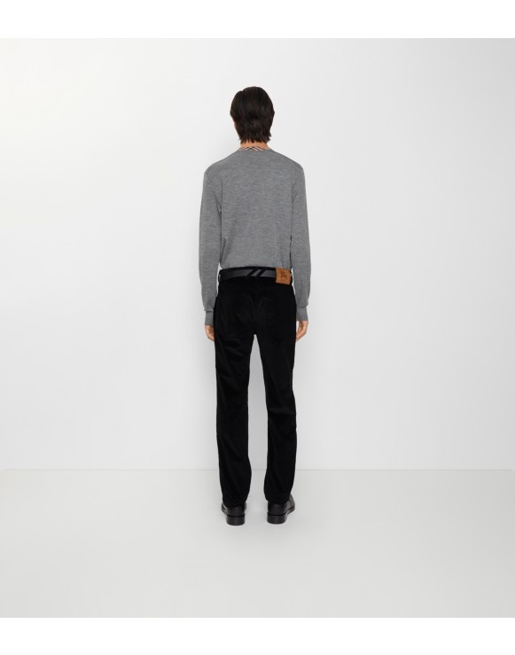 Pantalon en velours côtelé