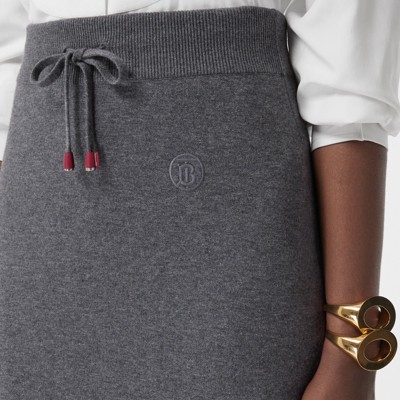 cotton gray skirt