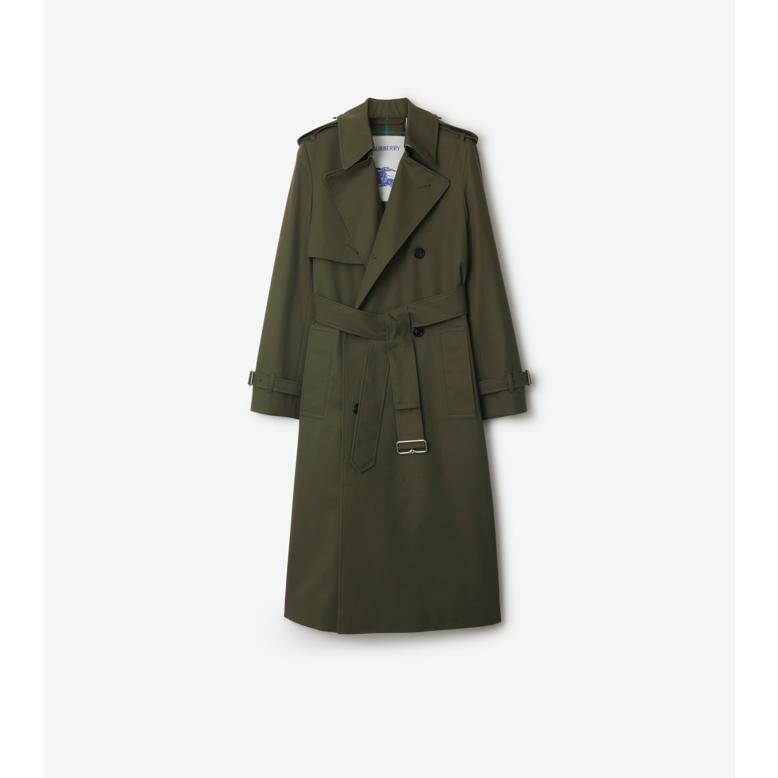 BURBERRY バーバリー トレンチコート コットン カーキ UK6
