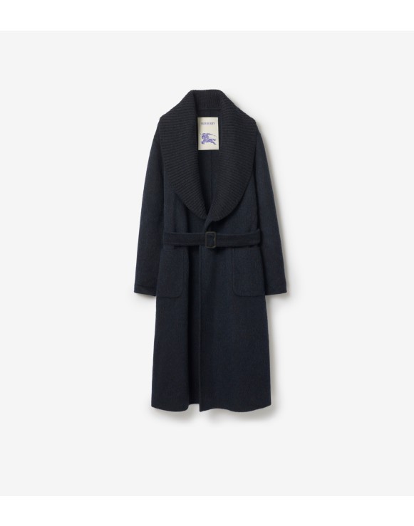 Wool Mohair Blend Coat