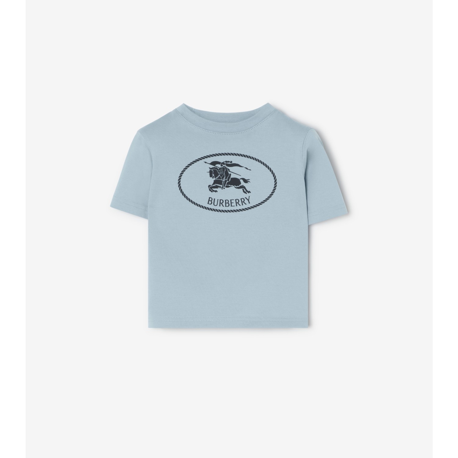 Knight Stamp Cotton T-shirt