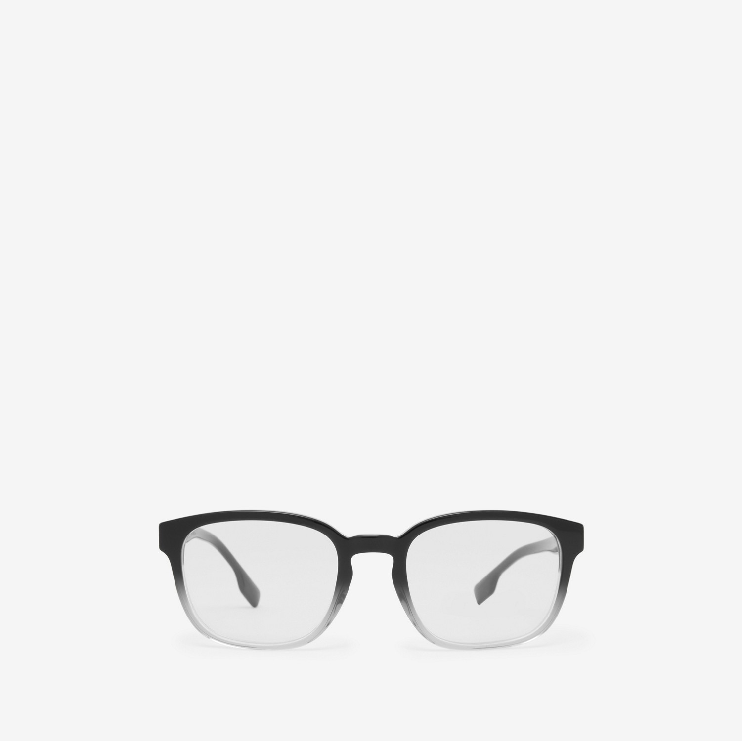 Eckige Korrekturbrille mit Logodetail