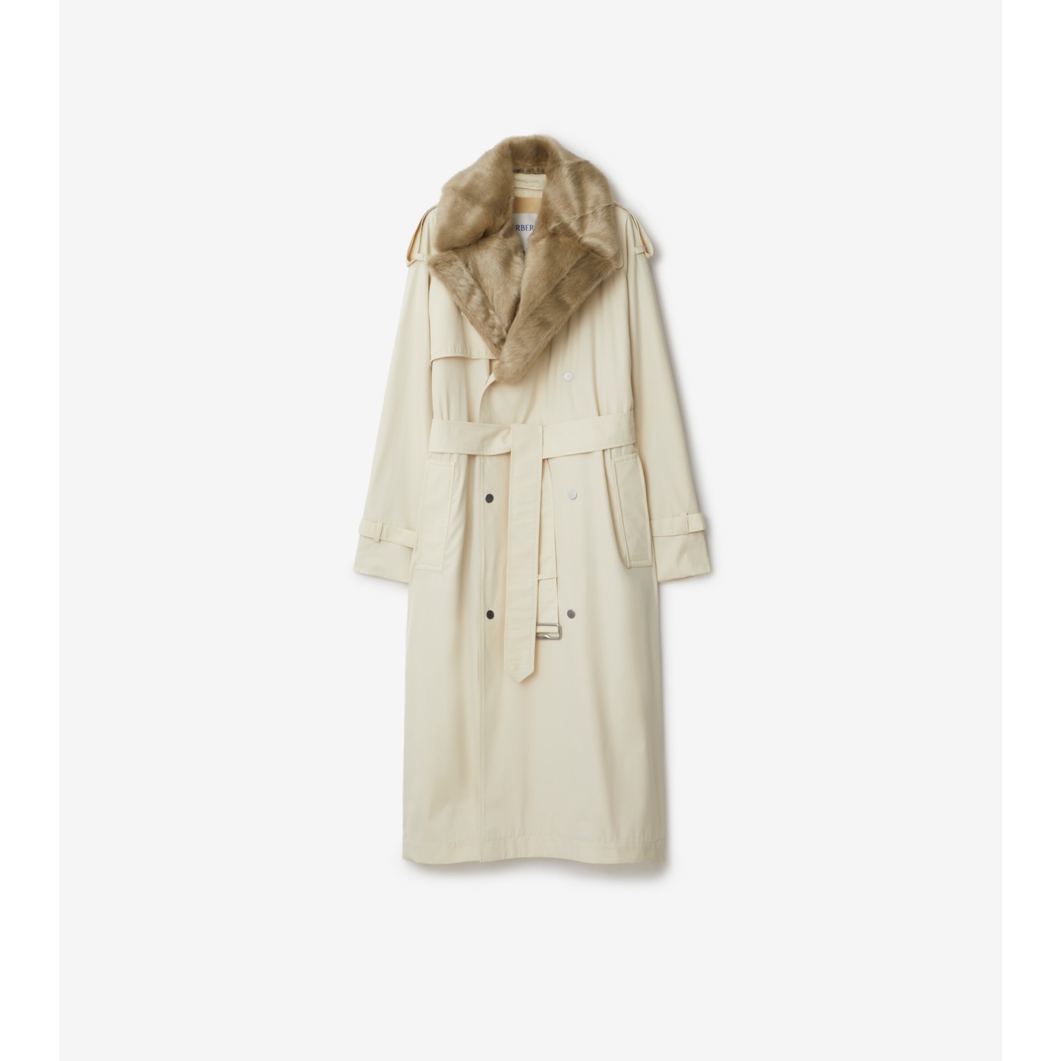 Long Kennington Trench Coat in Calico Women Burberry Official