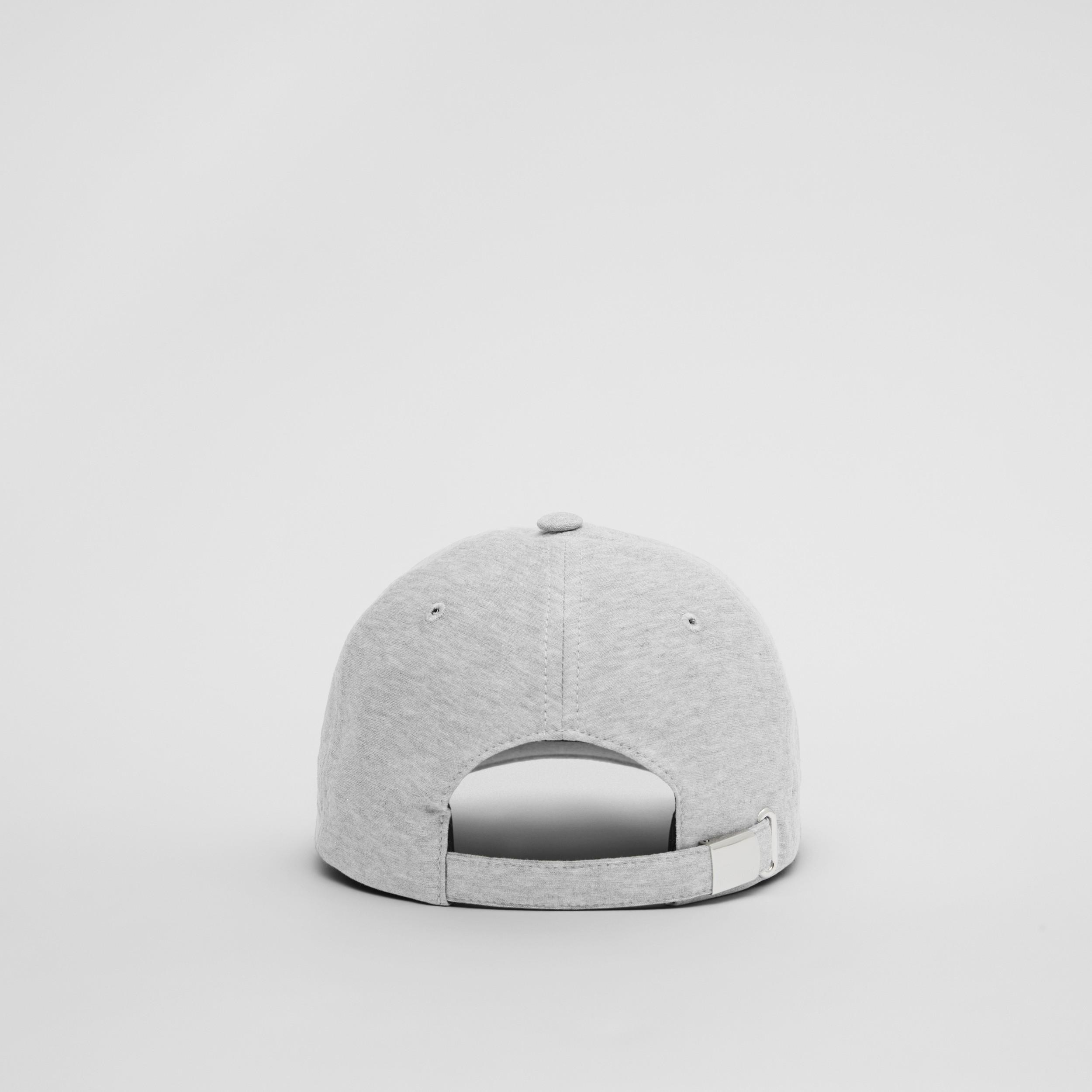 橡树叶徽章棉质平织棒球帽 (浅麻灰色) | Burberry® 博柏利官网 - 4