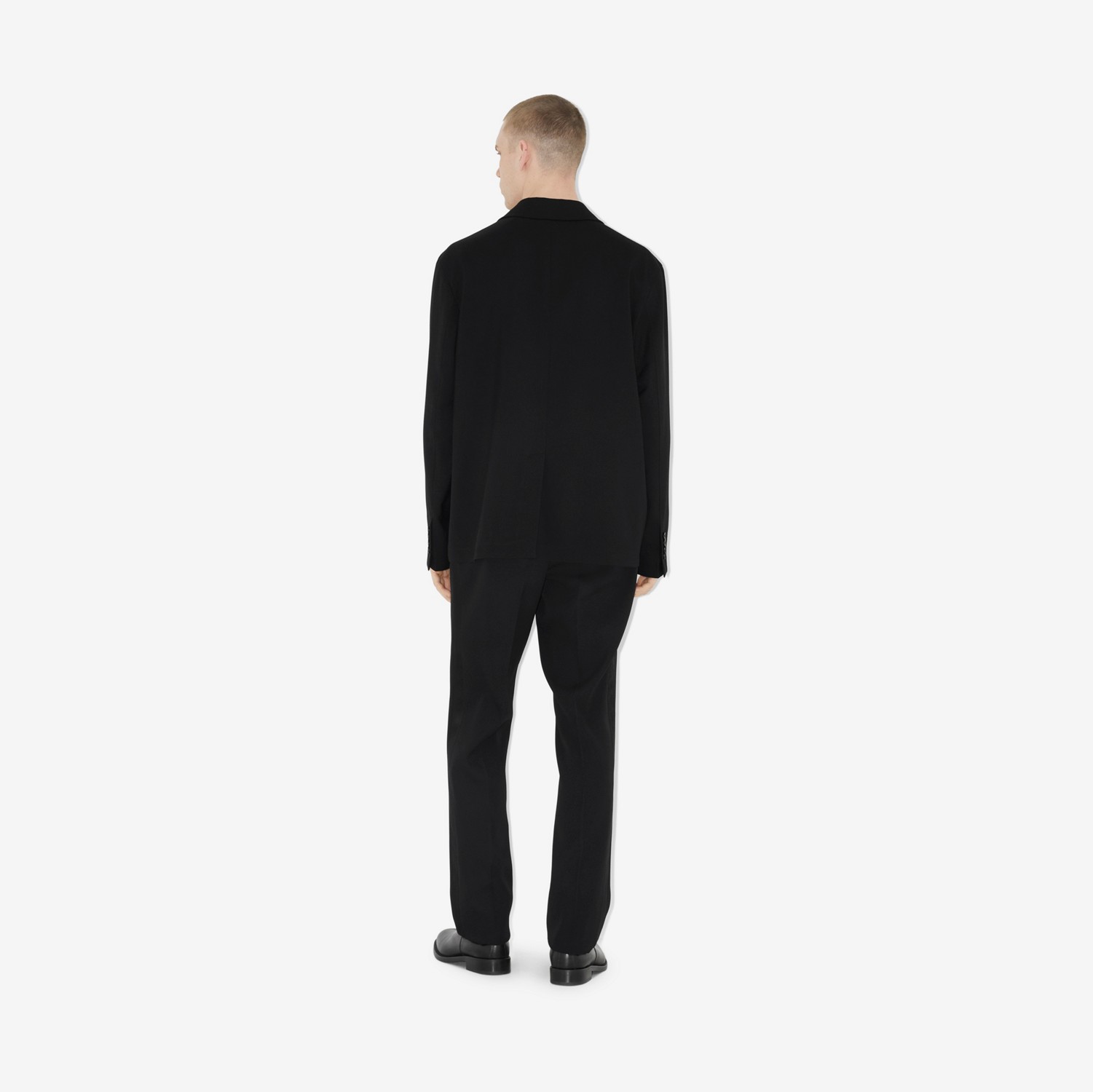 Pantalones de vestir en lana (Negro) - Hombre | Burberry® oficial